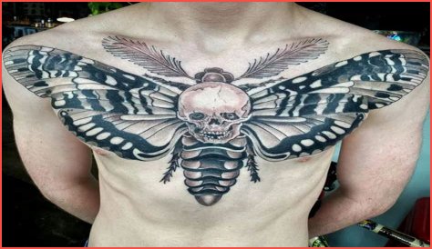 Death Moth Tattoo Chest: Is This the New Symbol of Resilience?